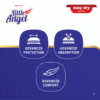 Addtional 1 Little Angel Easy Dry Diaper Pants with 12 hrs absorption Medium (M) Size-7-12 Kgs-72 Count
