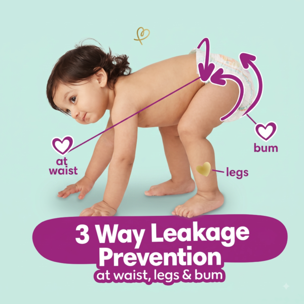 Pampers Active Baby Diapers, Taped style diaper Small (S) Size - 66 Pieces