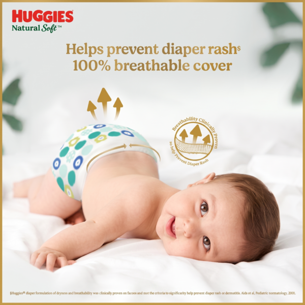 Huggies Natural Soft Premium Baby Diaper Pants Medium