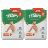 TEDDYY Easy Diaper Pants Large L-62 Pieces ( Pack of 2)