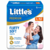Little's Premium New Born Baby Diaper L Size (Large) Pants Style -9-14 kg -62 Count