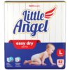 Little Angel Easy Dry Diaper Pants Large L Size - 62 Pieces