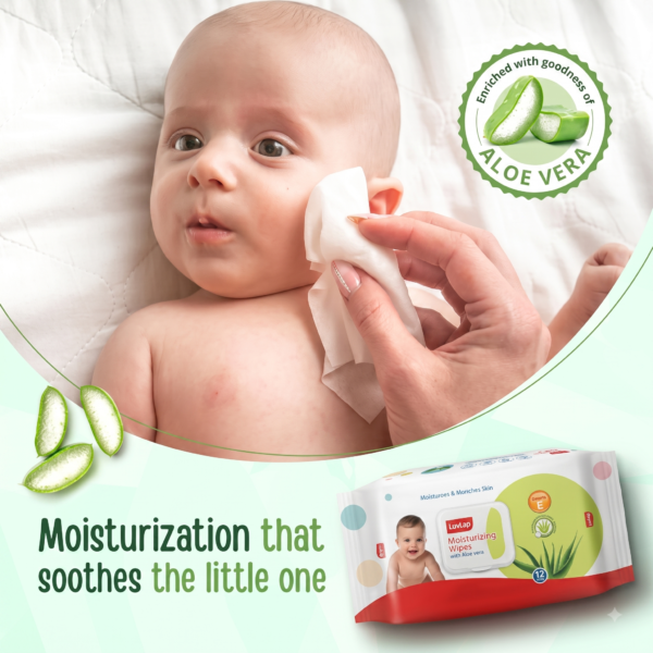 LuvLap Aloe Vera Baby Wipes