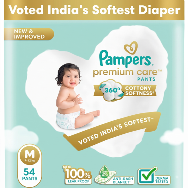 Pampers Premium Care Pants L 44