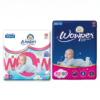 Wowper Baby Diaper Pants - NB/XS size (80 Pieces)- Pack of 2