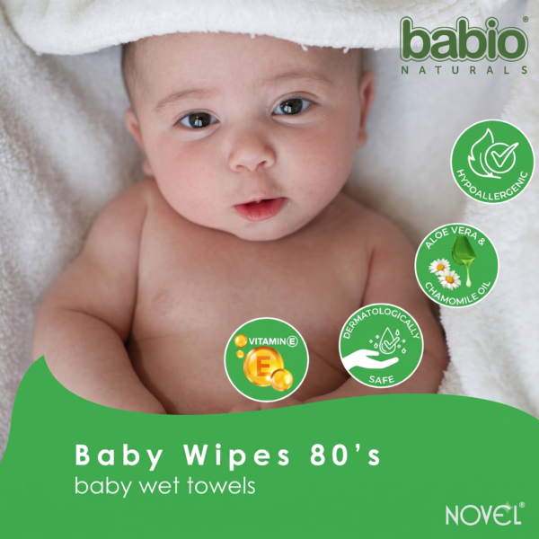 Novel Baby Wipes (Pack of 4)