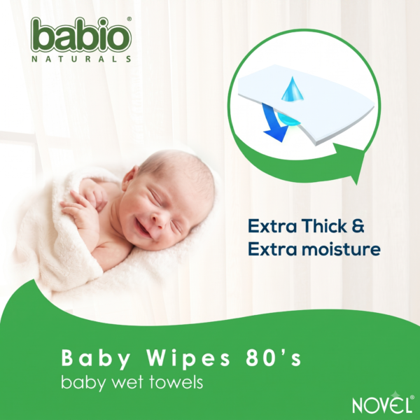 Novel Baby Wipes (Pack of 4)