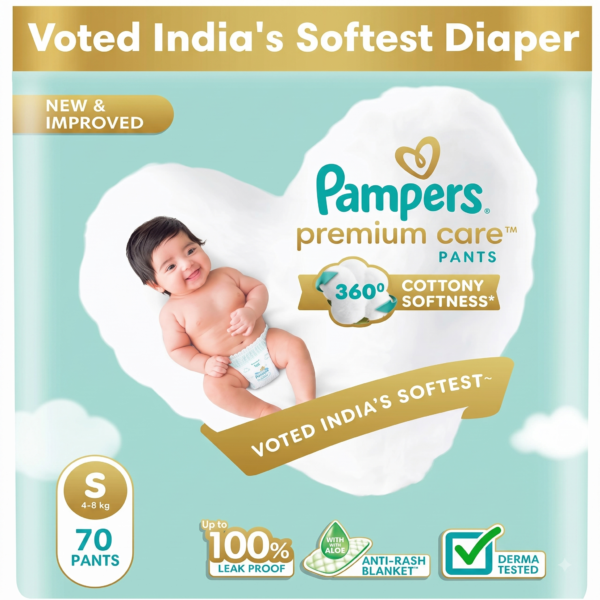 Pampers Premium Care Pants S 70