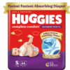 Huggies Complete Comfort Wonder Pants, India's Fastest Absorbing Diaper | S Size