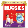 Huggies Complete Comfort Wonder Pants, India's Fastest Absorbing Diaper | XL Size