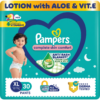 Pampers Complete Skin Comfort Pants, Anti-rash blanket, Lotion with Vitamin E & Aloe Vera, Extra Large size baby Diapers