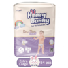 Honey Bunny Pant Style Diaper Extra Large XL Size - 54 Pieces
