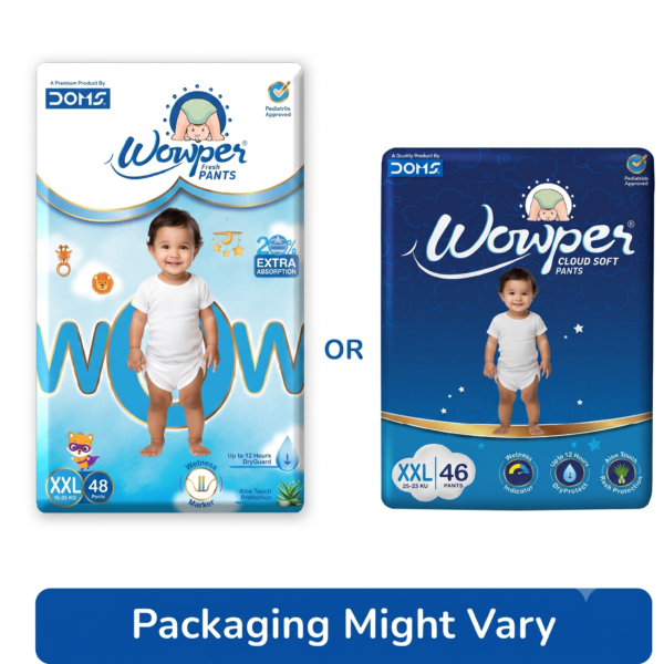 Wowper Baby Diaper Pants - XXL size (48 Pieces)- Pack of 2