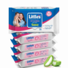Little's Soft Cleansing Baby Wipes - Pack of 6